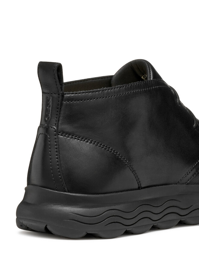 Geox Gležnjarji Geox U Spherica U56BYB 00043 C9999 Črna