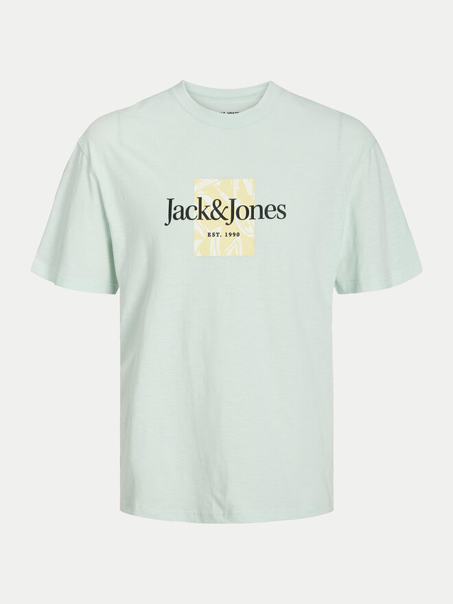 Jack&Jones Jack&Jones Póló Lafayette 12250436 Zöld Relaxed Fit