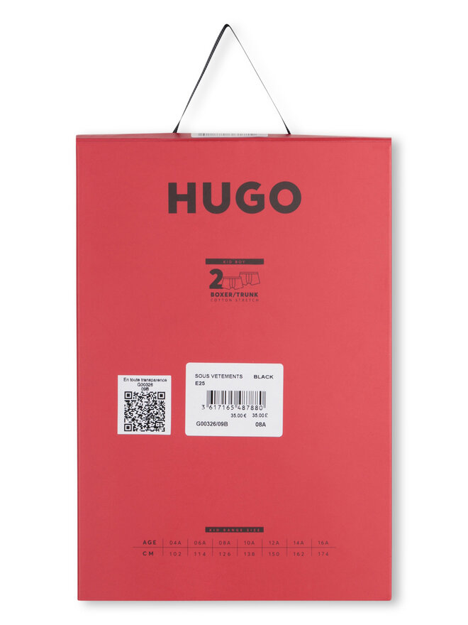 HUGO HUGO 2er-Set Boxershorts G00326 S Schwarz