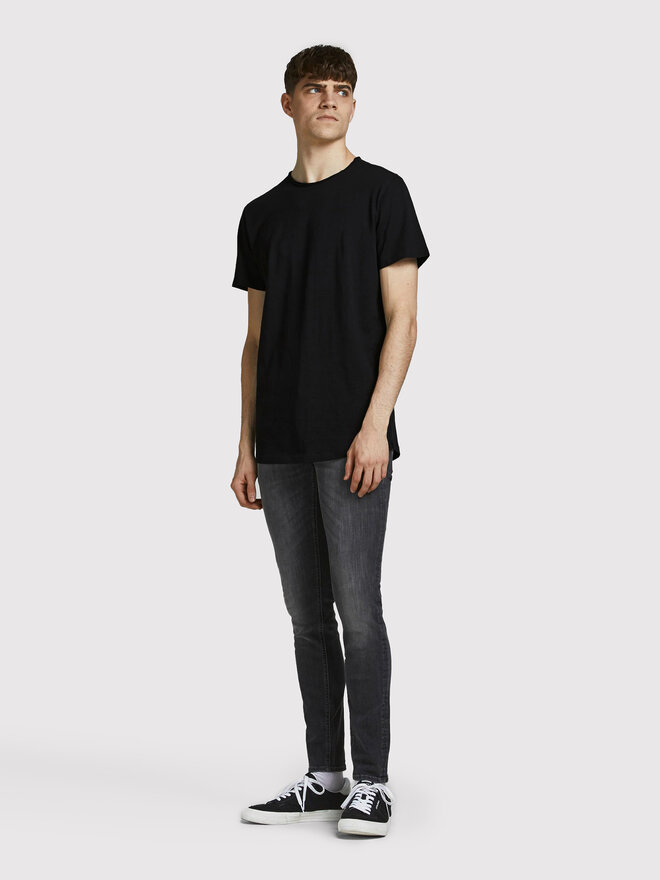Jack&Jones Jack&Jones Marškinėliai Basher 12182498 Juoda Regular Fit