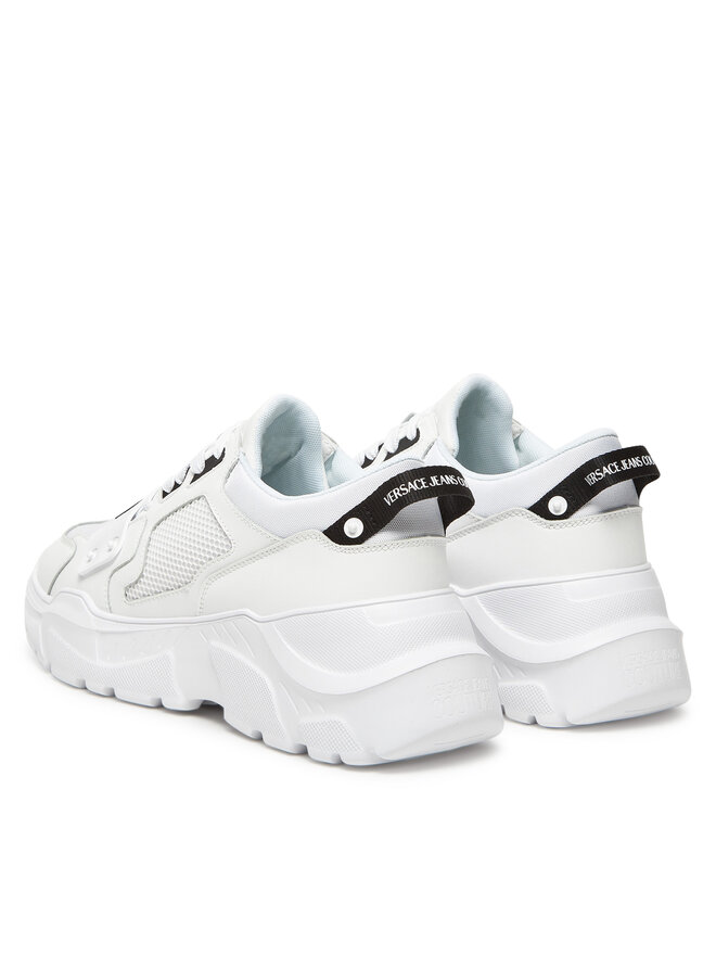 Versace Jeans Couture Sneakersy Versace Jeans Couture 78YA3SC4 Biela