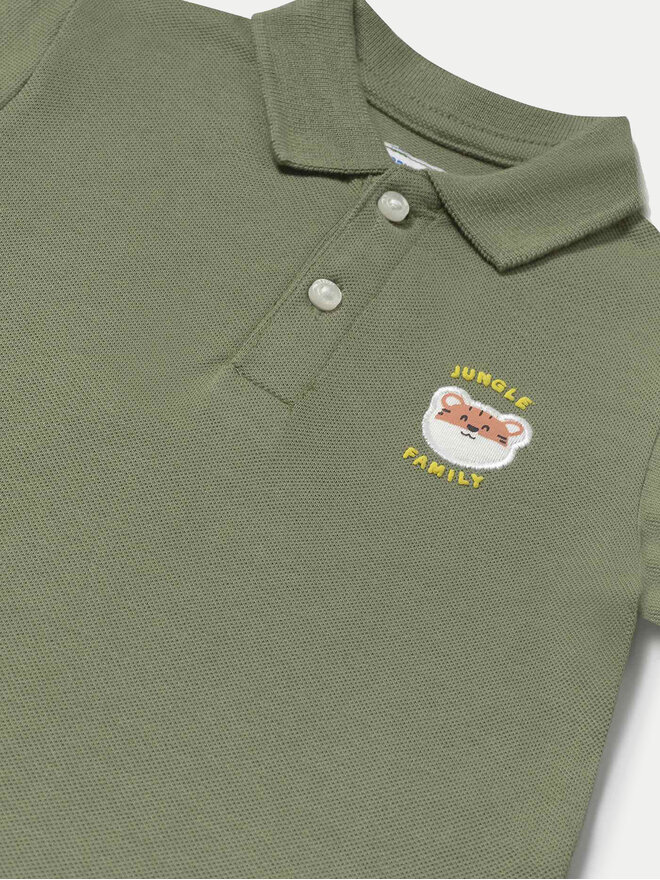 Mayoral Mayoral Poloshirt 1108 Grün Regular Fit