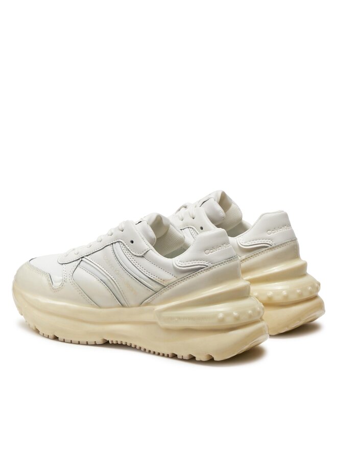 Calvin Klein Jeans Сникърси Calvin Klein Jeans Chunky Run Low Laceup Dip Wn YW0YW01049 Бял