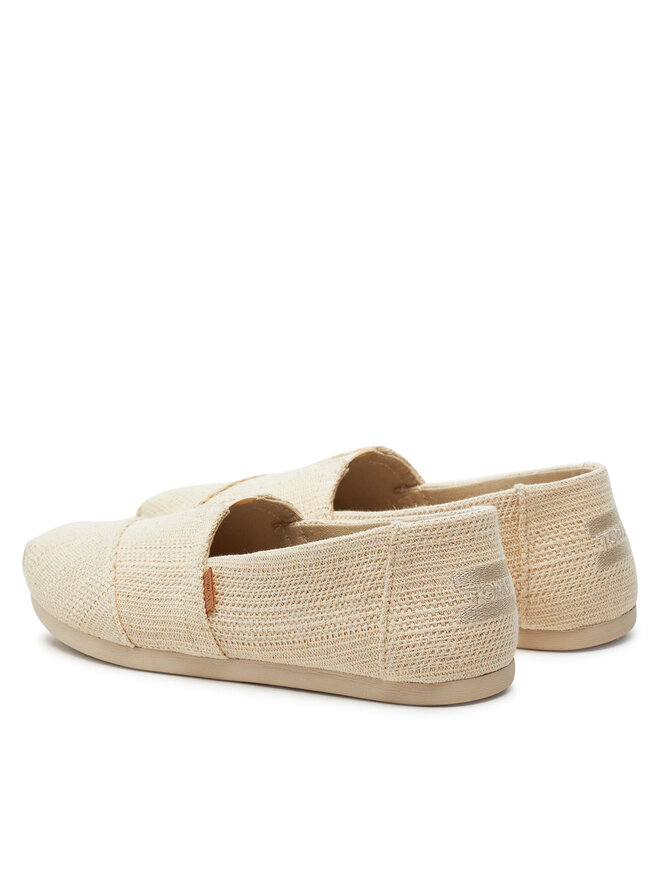 Toms Espadryle Toms Alpargata 10020656 Écru