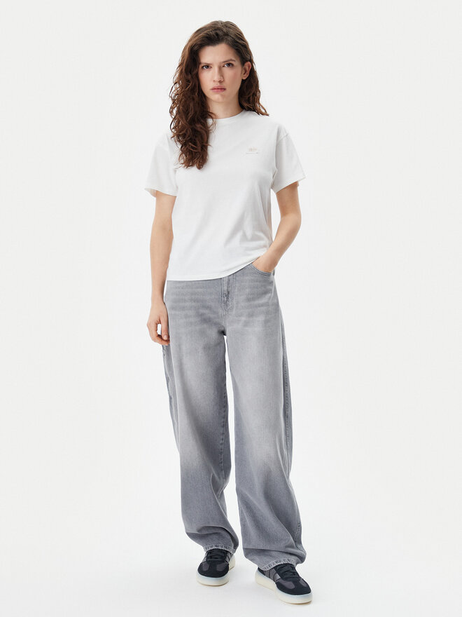 Napapijri Napapijri Póló S-Nina NP0A4H87 Fehér Regular Fit