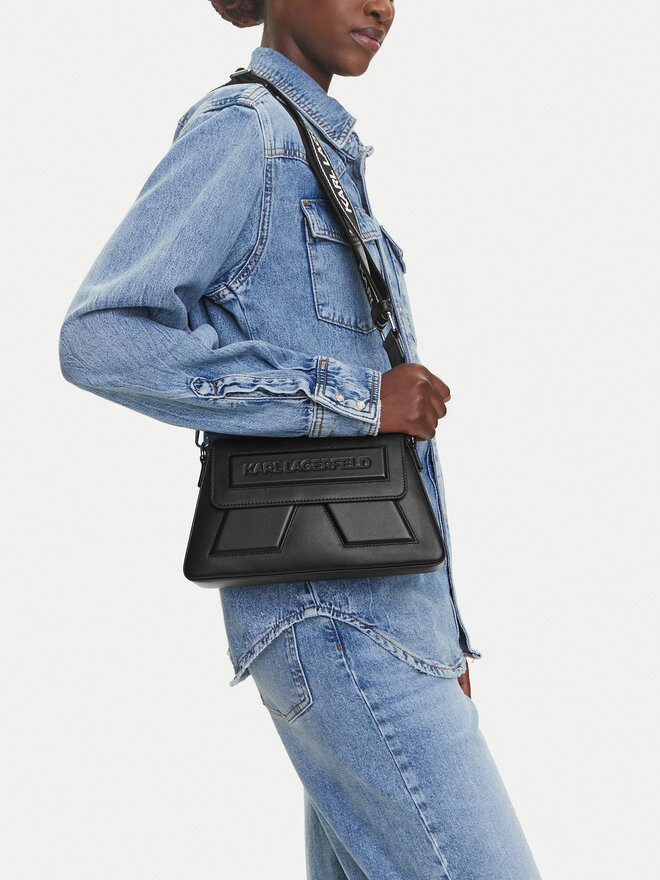 KARL LAGERFELD Torbica KARL LAGERFELD A2W30198 Crna