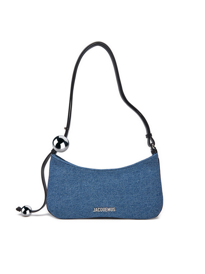 JACQUEMUS Geantă JACQUEMUS Le Bisou Perle Albastru