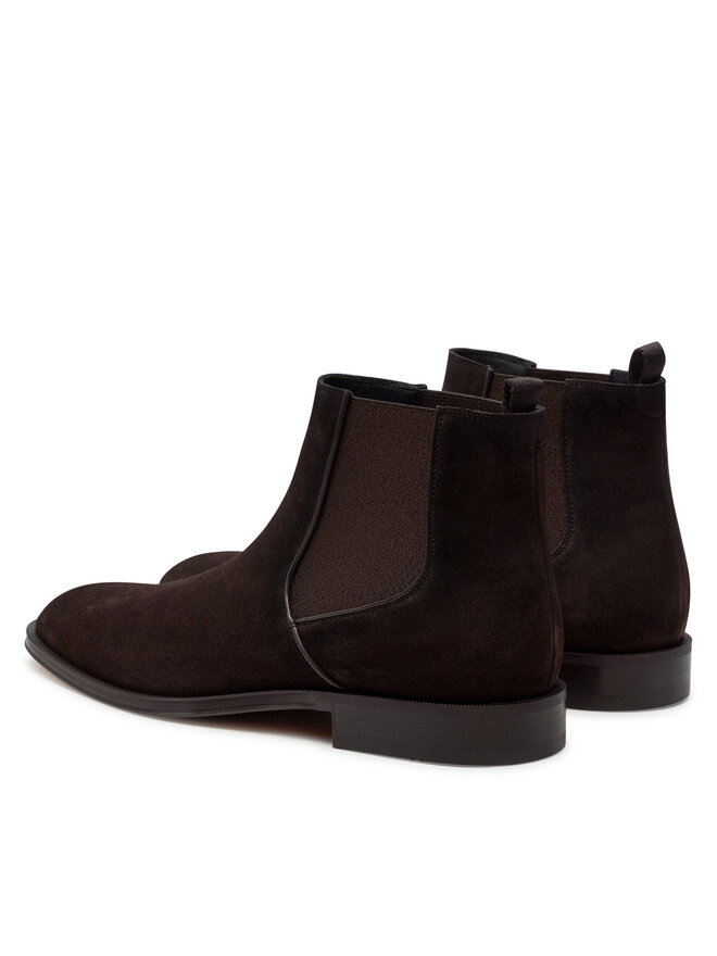 BOSS Klassische Stiefeletten BOSS Derrek_Cheb_SDPI 50516470 Braun