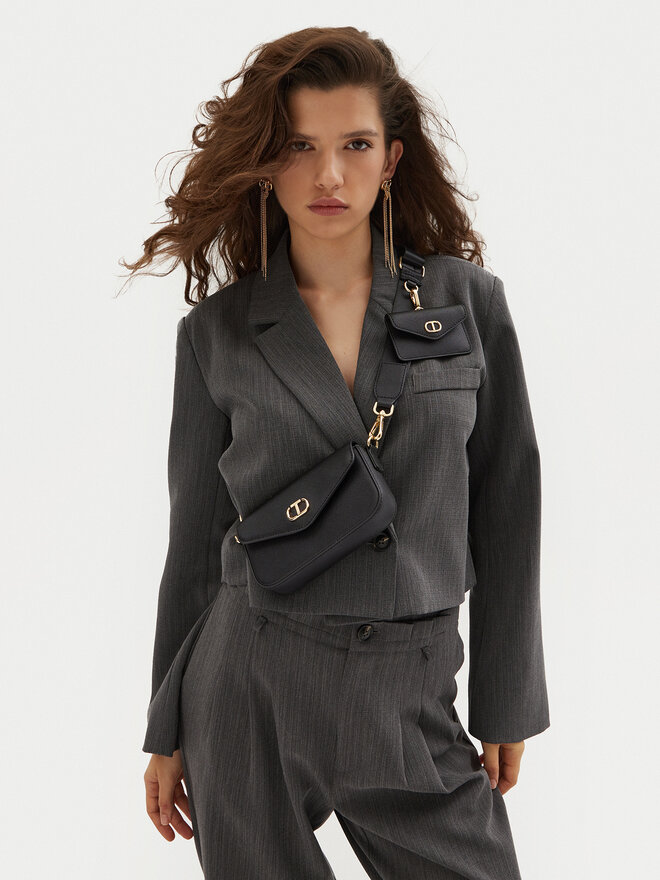 TWINSET Rankinė TWINSET 242TL8012 Juoda