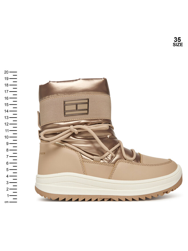 Tommy Hilfiger Botas de nieve Tommy Hilfiger Snow Boot T3A5-34052-1474 D Beis