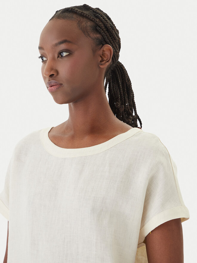 Marella Marella T-Shirt Emme by Marella Geyser 2615111132 Creme Regular Fit