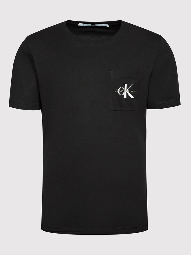 Calvin Klein Jeans Calvin Klein Jeans T-Shirt J30J320936 Μαύρο Slim Fit