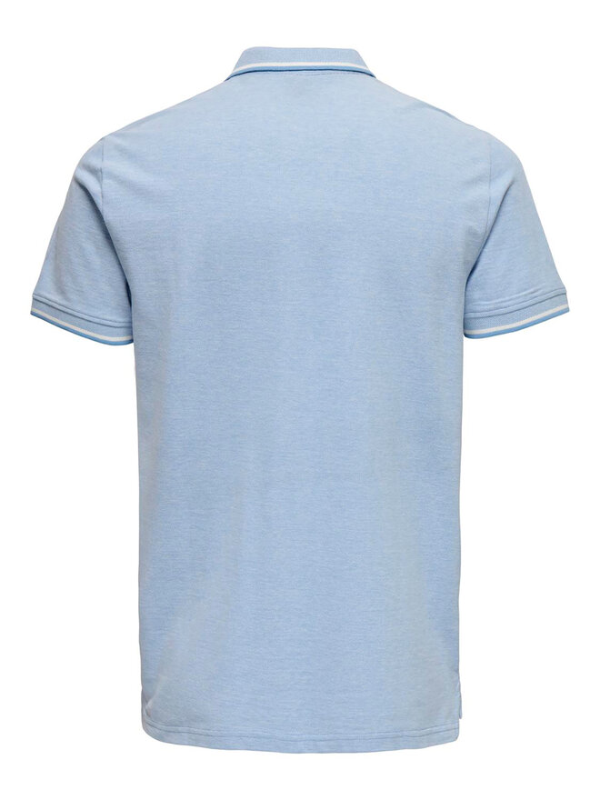 Only & Sons Only & Sons Pólóing Fletcher 22024827 Kék Regular Fit