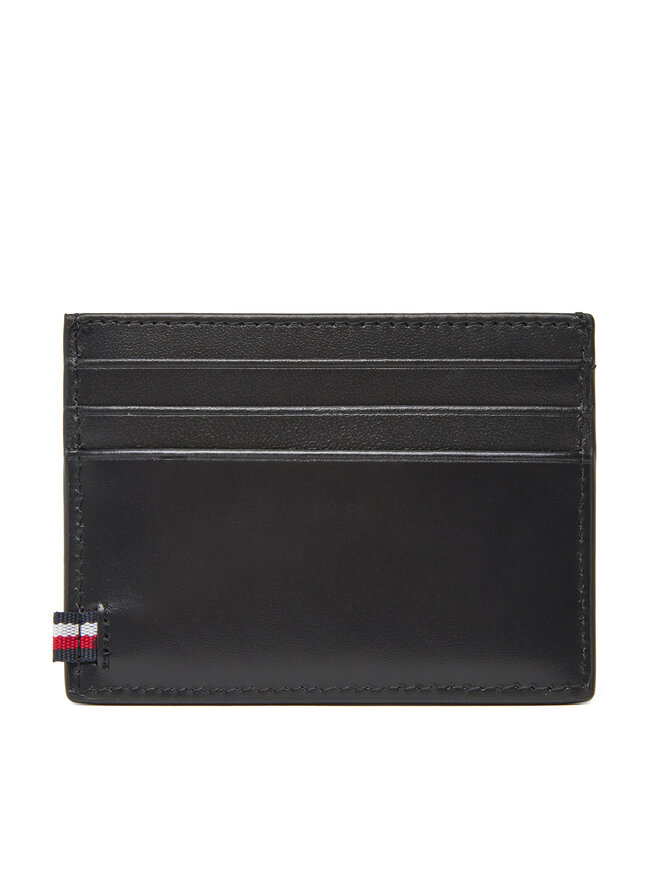 Tommy Hilfiger Чохол для кредиток Tommy Hilfiger Th Foundation Cc Holder AM0AM13506 Чорний