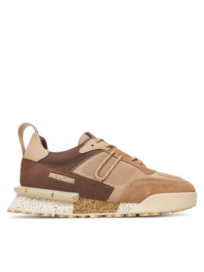 REPLAY Sneakersy REPLAY GMS1P.000.C0055L Beżowy