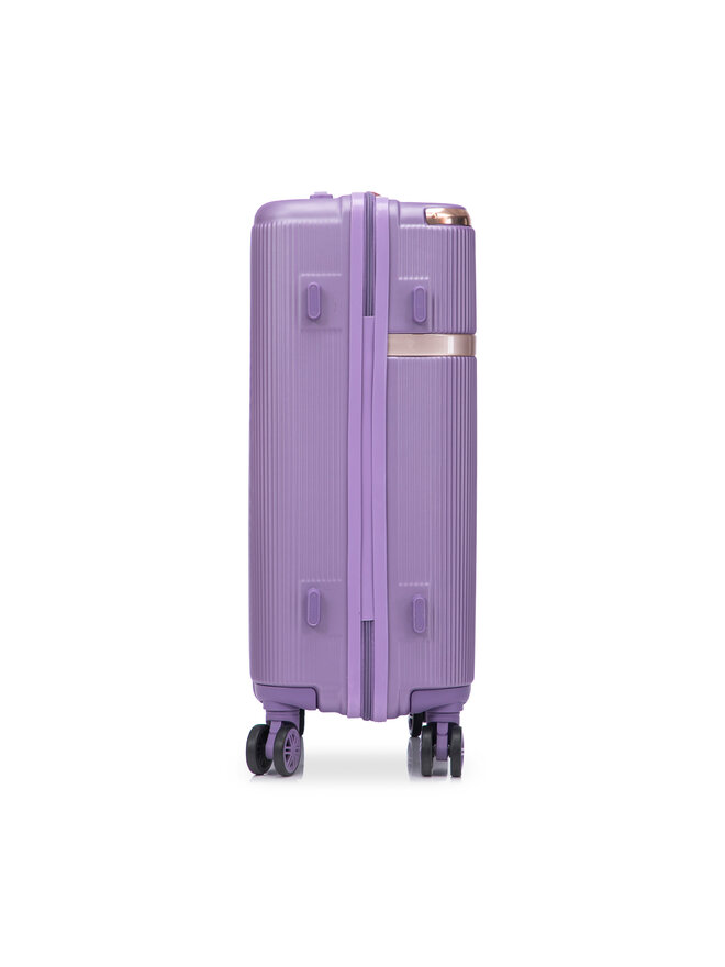 Semi Line Μεγάλη Βαλίτσα Semi Line T5916-4 Μωβ