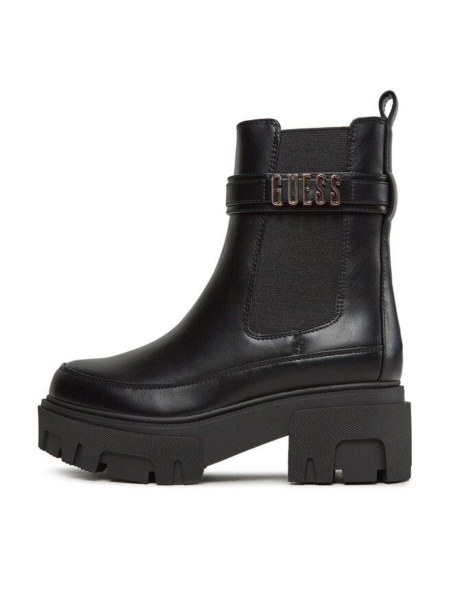 Guess Bokacsizma Guess Yelma FL8YEA ELE10 Fekete