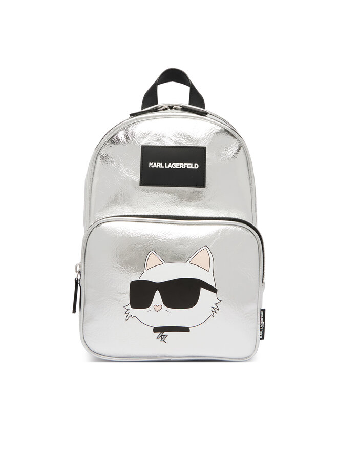 Karl Lagerfeld Kids Rucksack Karl Lagerfeld Kids This Is St Tropez D3 Z31215 Silberfarben