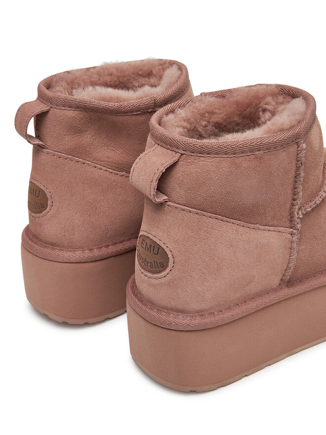 EMU Australia Śniegowce EMU Australia Stinger Micro Flatform W13082 Różowy