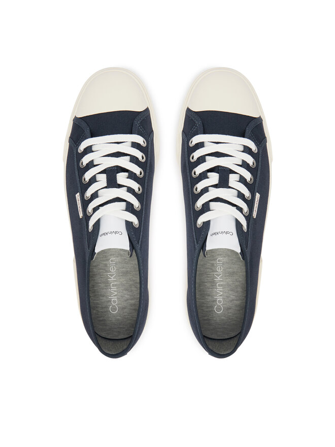 Calvin Klein Sneakers aus Stoff Calvin Klein Vulc Laceup Cv HM0HM02121 Dunkelblau