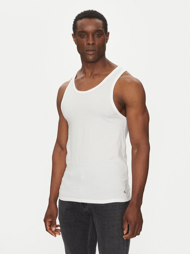 Calvin Klein Underwear Calvin Klein Underwear 3er-Set Tank-Tops Tank 3Pk LV00NB4184 Weiß Slim Fit