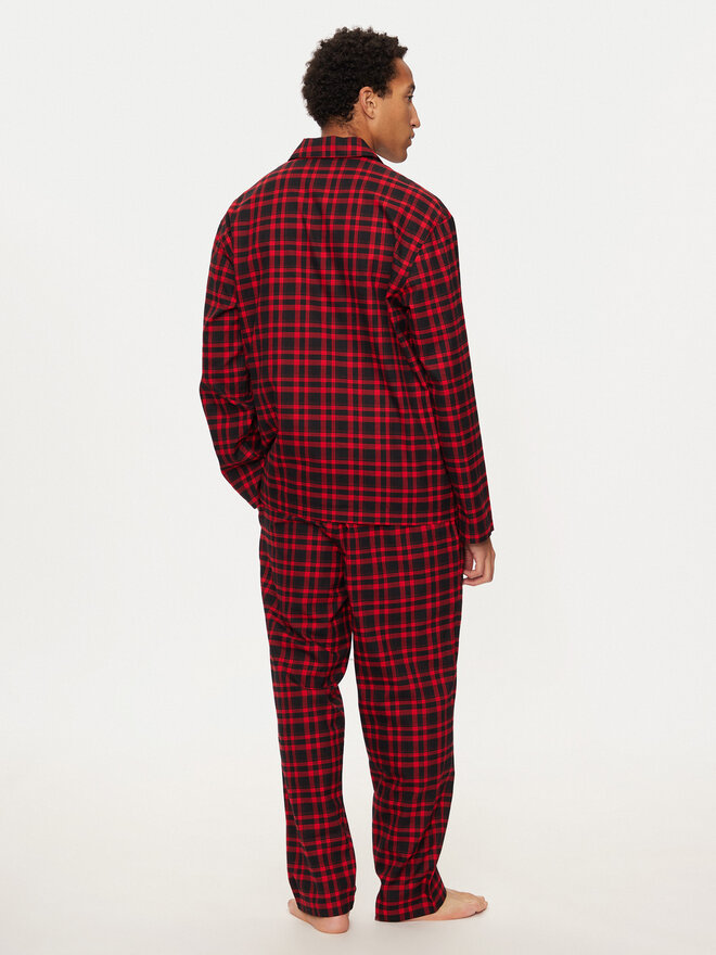 HUGO Hugo Pyjama 50534200 Rot Relaxed Fit