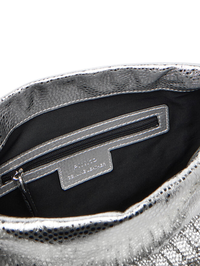 PINKO Handtasche PINKO Mini Clutch+Manico SP Al 25-26 PLTT 105908 A2WD Silberfarben