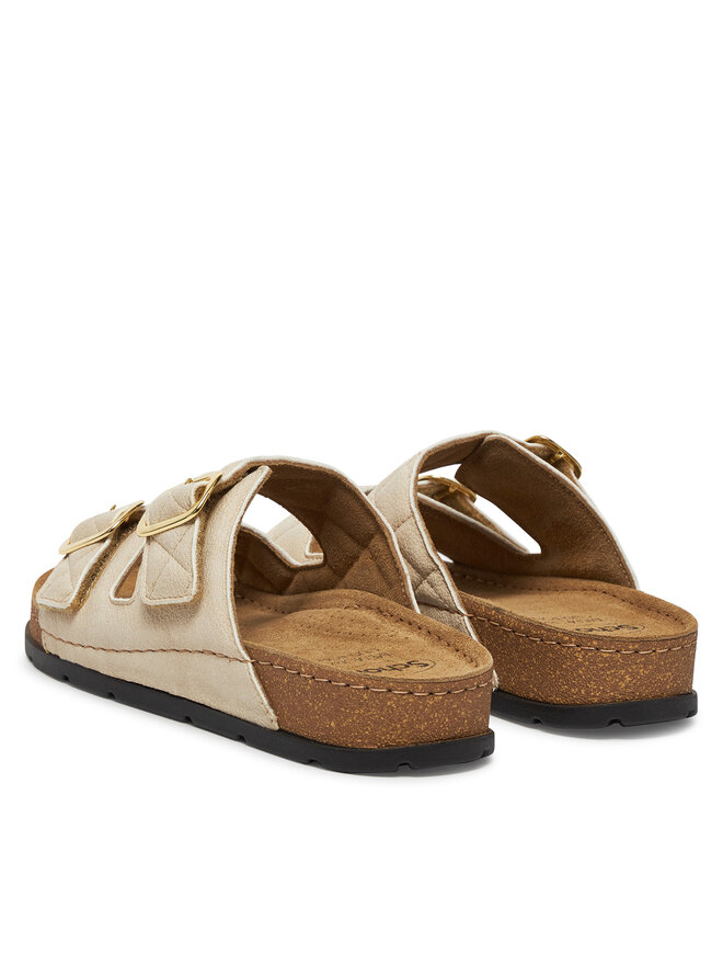 Scholl Şlapi Scholl Bora 2 Straps Bej