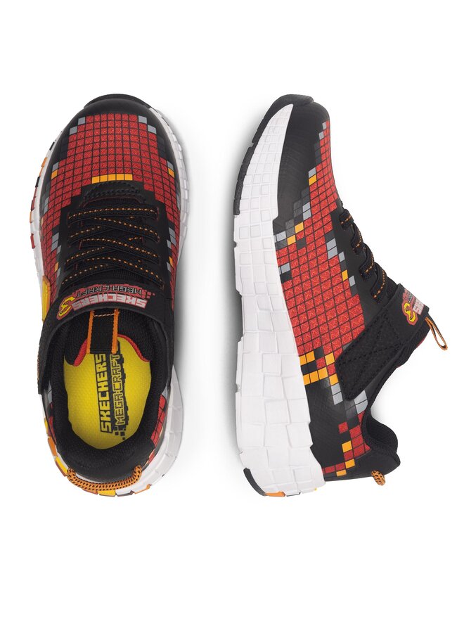 Skechers Снікерcи Skechers MINECRAFT MEGA-CRAFT 3.0 402182L BKRD Червоний