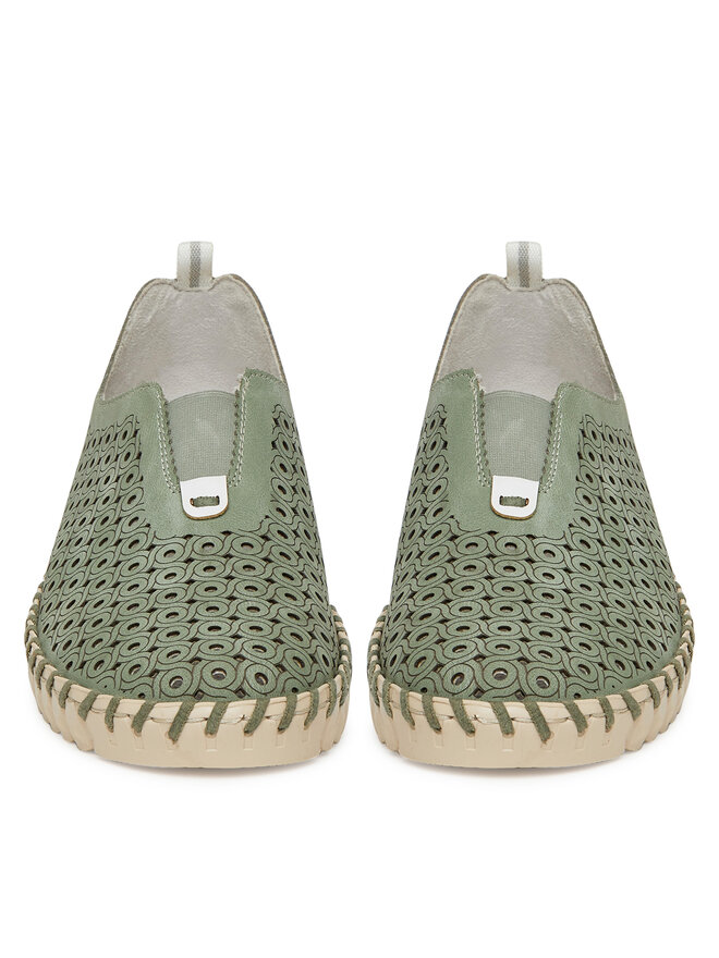 Rieker Halbschuhe Rieker N1963-52 Grün