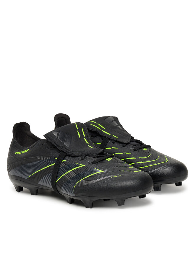 adidas Ποδοσφαιρικά Παπούτσια adidas Predator League Fold-Over Tongue JI1110 Μαύρο