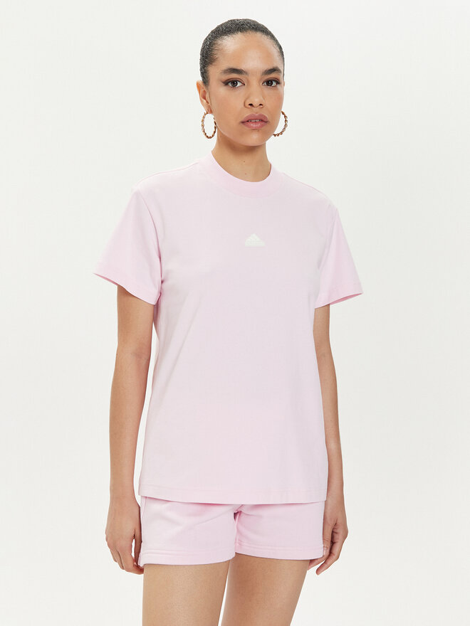 adidas adidas Camiseta Embroidered IS4288 Rosa Regular Fit