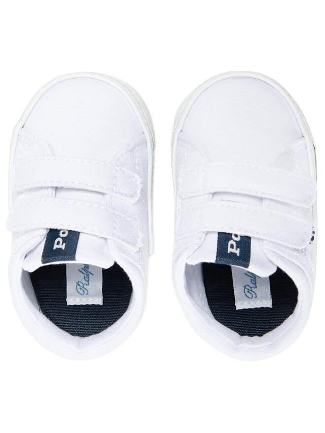 Polo Ralph Lauren Sneakers aus Stoff Polo Ralph Lauren Elmwood Ez RL100561 Weiß