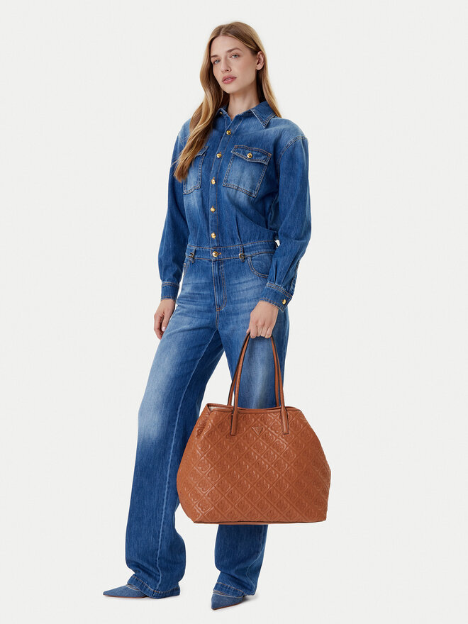 Guess Ročna torba Guess Adelasia HWQL96 58240 Rjava