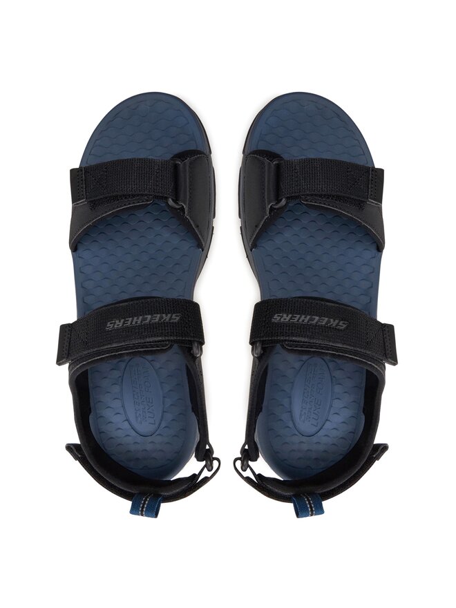 Skechers Szandál Skechers Tresmen-Ryer 205112/BLK Fekete