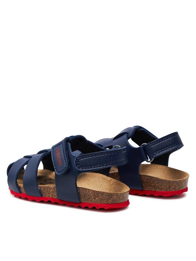 Geox Sandalen Geox B Sandal Chalki Boy B452QA 000BC C0735 M Dunkelblau