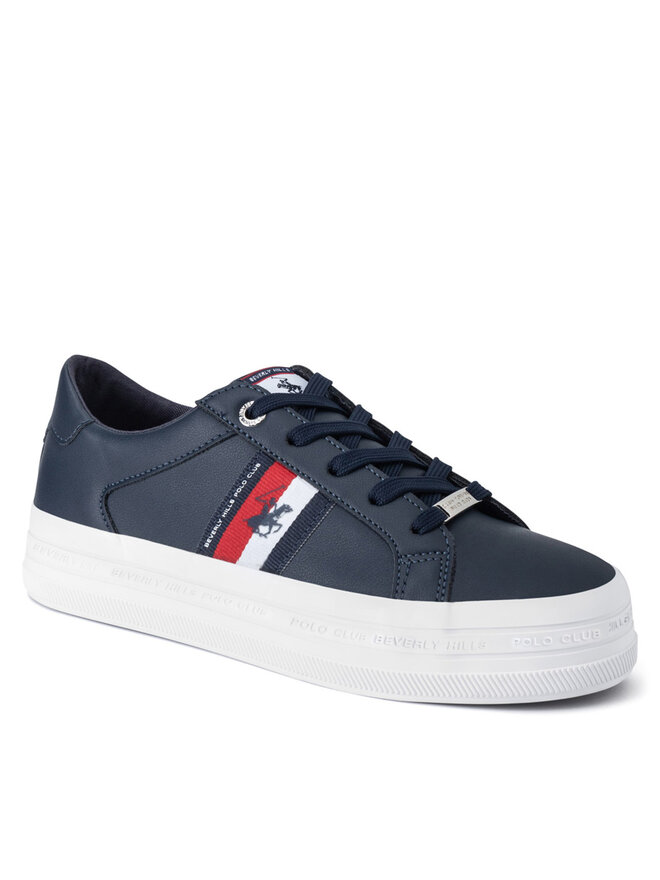Beverly Hills Polo Club Sneakersy Beverly Hills Polo Club V12-721 Tmavomodrá