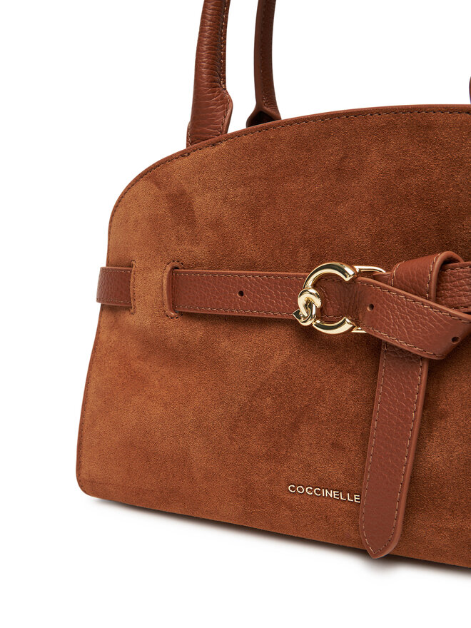 Coccinelle Сумка Coccinelle TLB Coccinellesabine Suede Bi E1 TLB 18 02 01 Коричневий