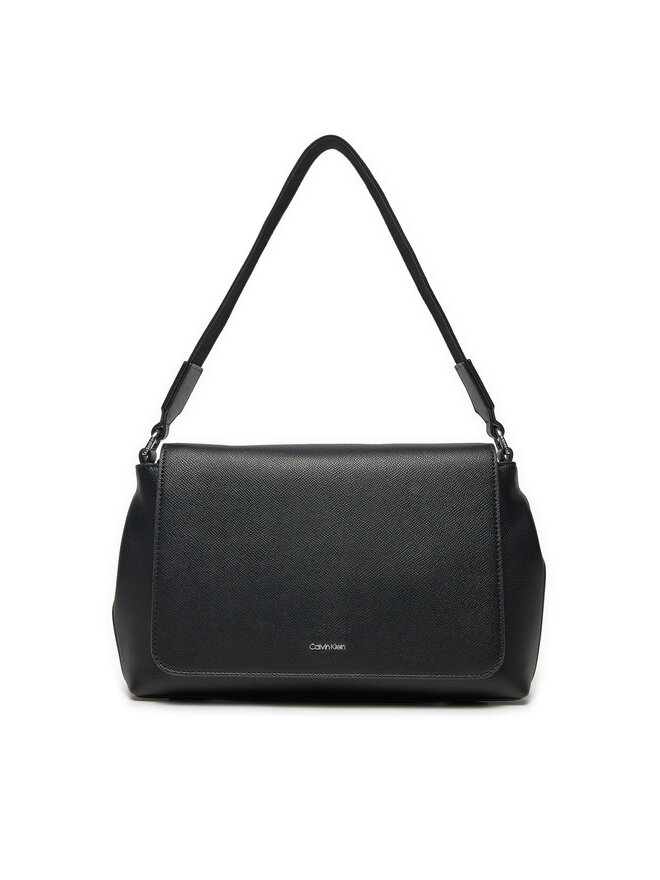 Calvin Klein Táska Calvin Klein Ck Must Top Handle Bag_Caviar K60K613085 Fekete