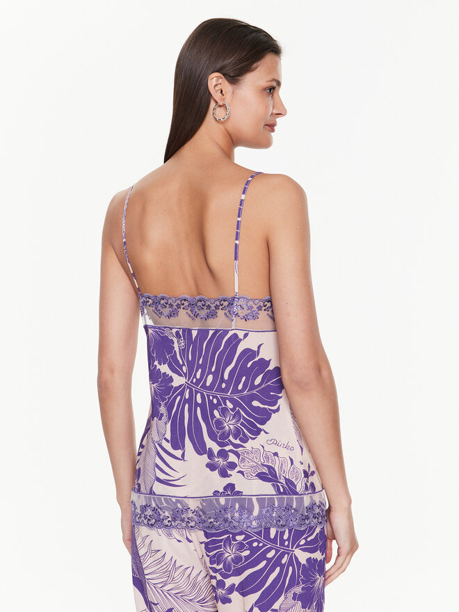 PINKO PINKO Top Giaggiolo 100892 A0RL Violeta Regular Fit