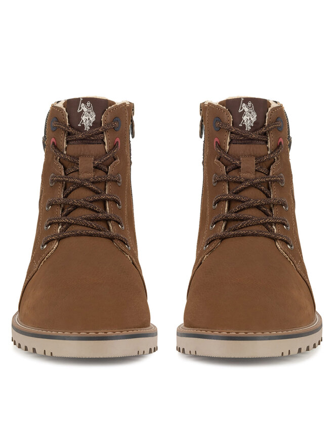 U.S. Polo Assn. Pohodni čevlji U.S. Polo Assn. POLY001M/DLT1 Rjava