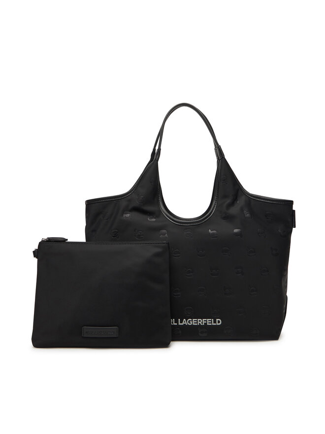 KARL LAGERFELD Táska KARL LAGERFELD A3W30116 Fekete
