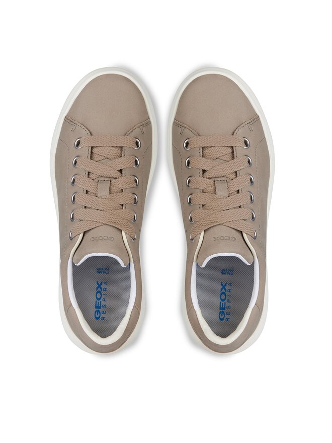 Geox Sneakersy Geox D Spherica Ec4.1 D35TCB 00076 C5004 Béžová