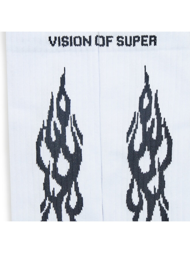 Vision Of Super Skarpety wysokie unisex Vision Of Super VSA00787CZ Biały