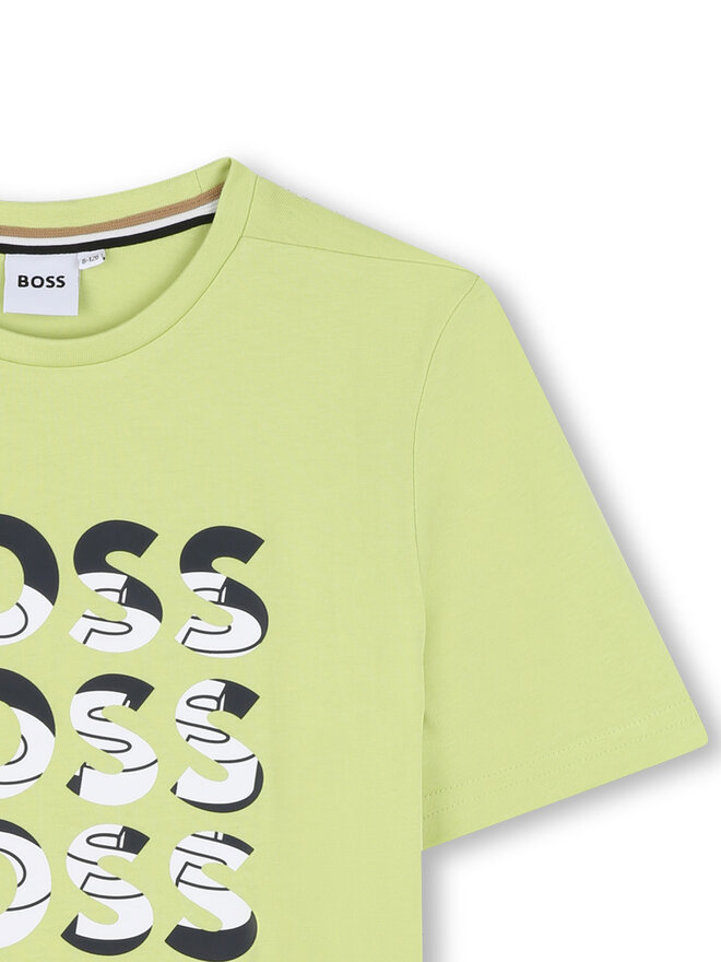 BOSS BOSS Camiseta J52038 S Verde Regular Fit