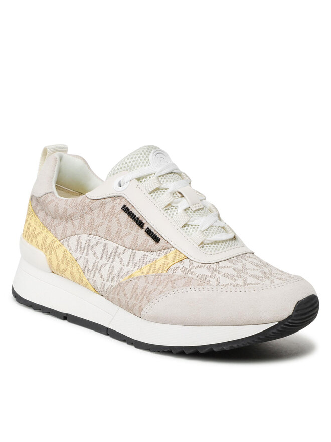 MICHAEL Michael Kors Sportcipők MICHAEL Michael Kors Allie Stride Trainer 43S2ALFS1B Bézs