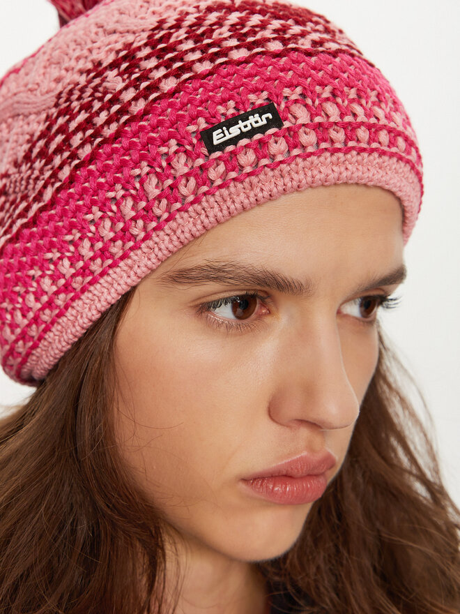 Eisbär Шапкa Eisbär Brock Pompon 30759 450 Червоний
