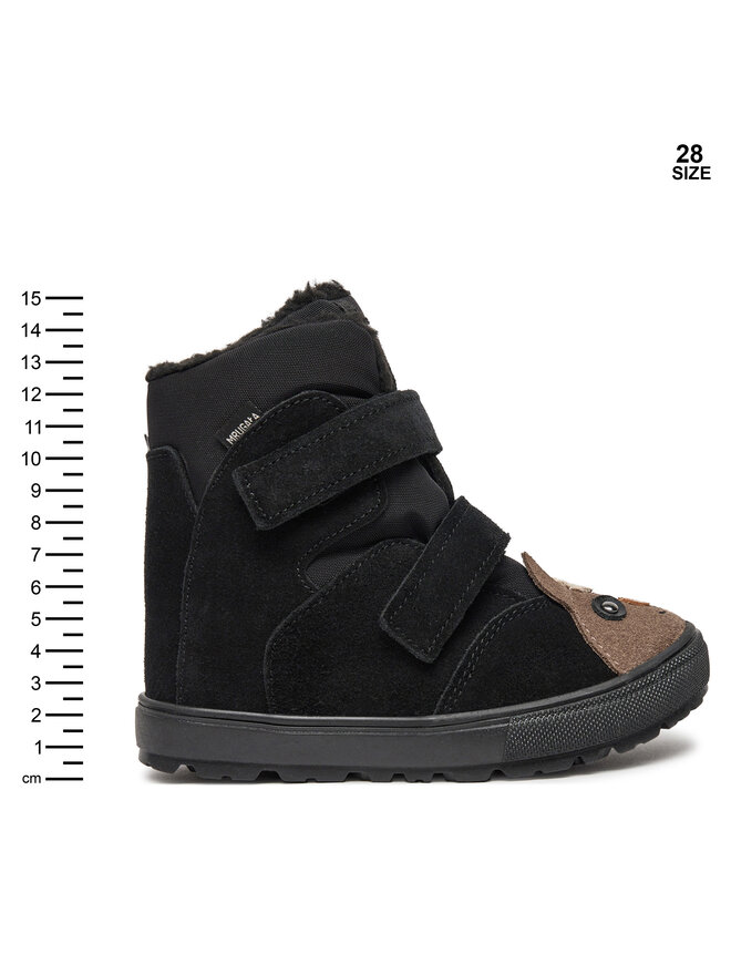 Mrugała Schneeschuhe Mrugała MALI 7251/4-99 Schwarz