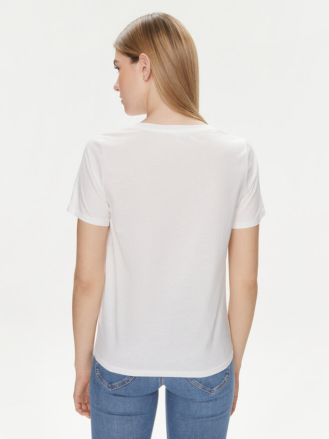 United Colors Of Benetton United Colors Of Benetton Camiseta 3J5CD106R Blanco Regular Fit
