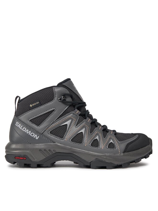 Salomon Trekkingschuhe Salomon X Braze Mid GORE-TEX L47181200 Schwarz